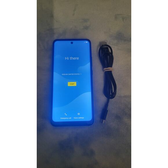 BLU G71+ Unlocked GSM Smartphone Blue Factory Reset Tested - Picture 2 of 3